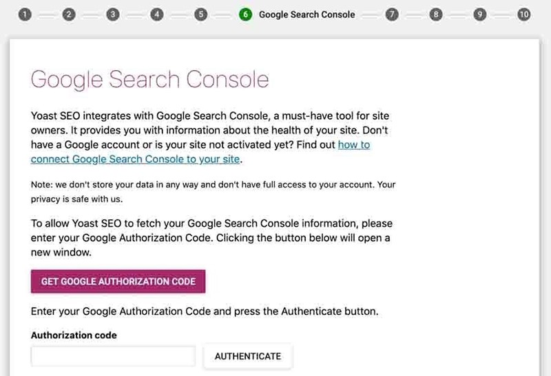 Cần đồng bộ hóa tài khoản Google Search Console